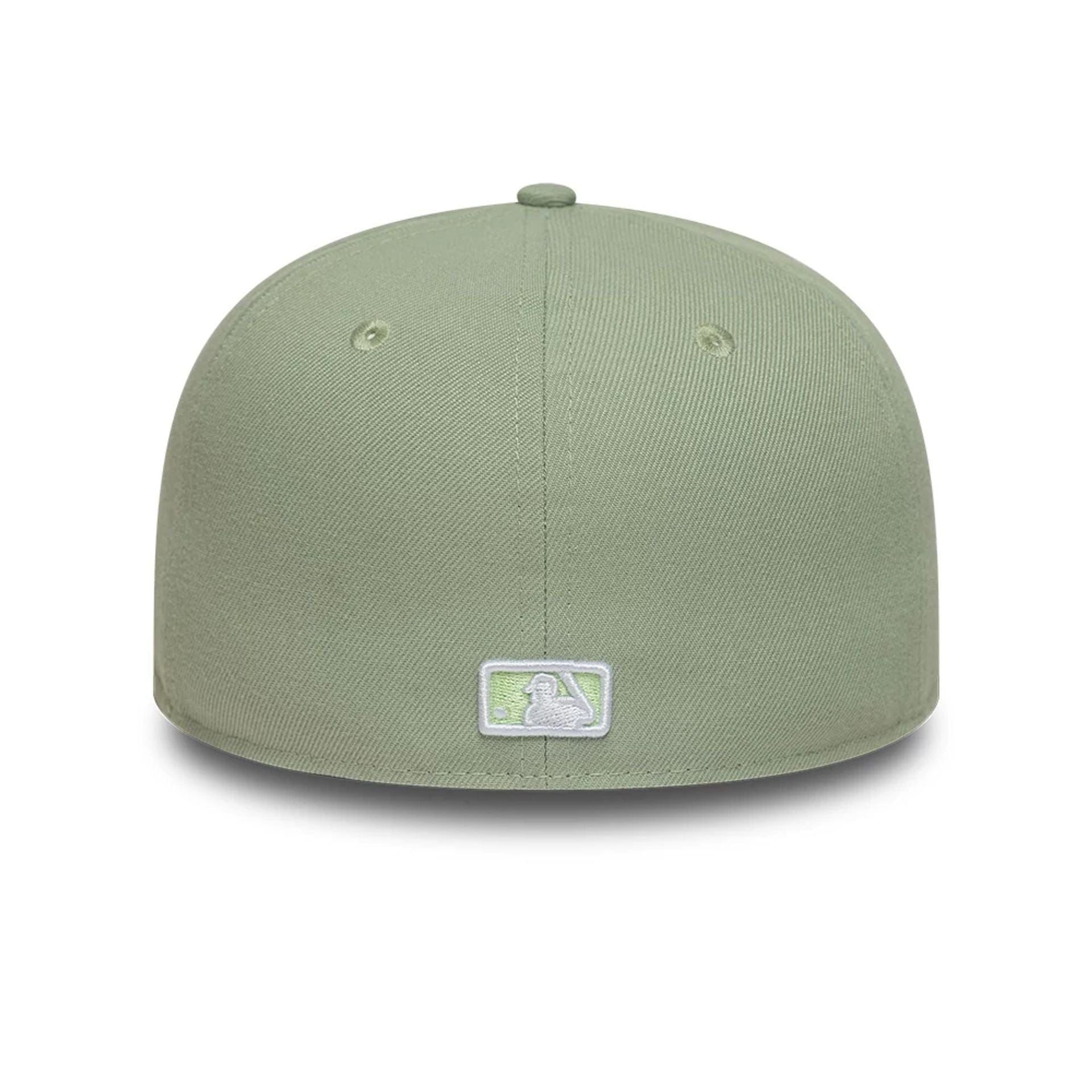 This is a New York Yankees MLB Pastel Green 59FIFTY Fitted Cap 6