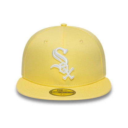 This is a Chicago White Sox MLB Yellow 59FIFTY Fitted Cap 2