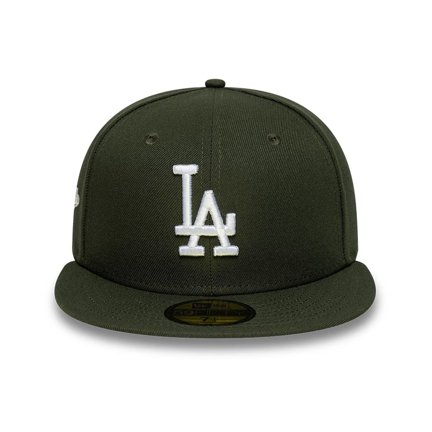 This is a LA Dodgers MLB Dark Green 59FIFTY Fitted Cap 3