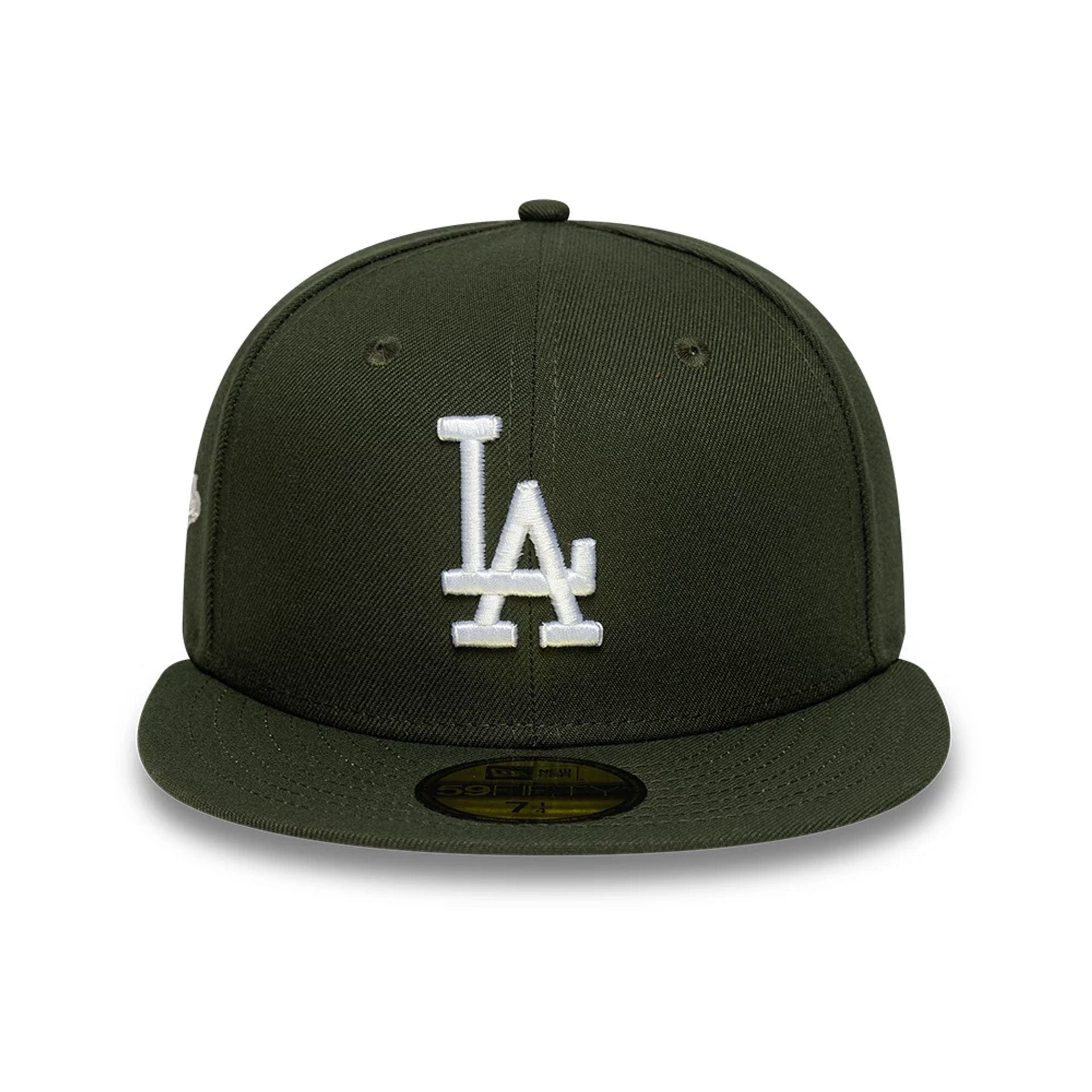 This is a LA Dodgers MLB Dark Green 59FIFTY Fitted Cap 3