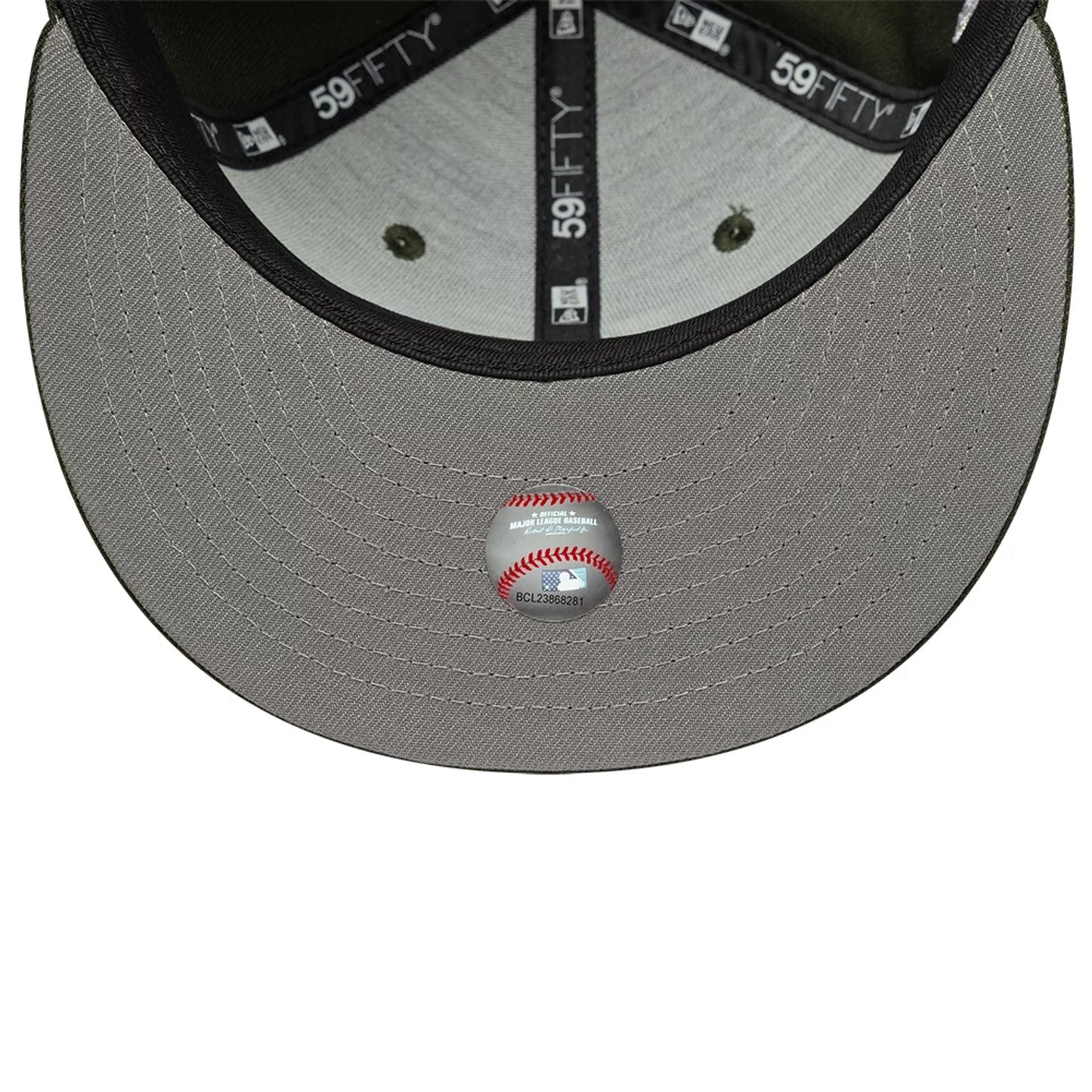 This is a LA Dodgers MLB Dark Green 59FIFTY Fitted Cap 2