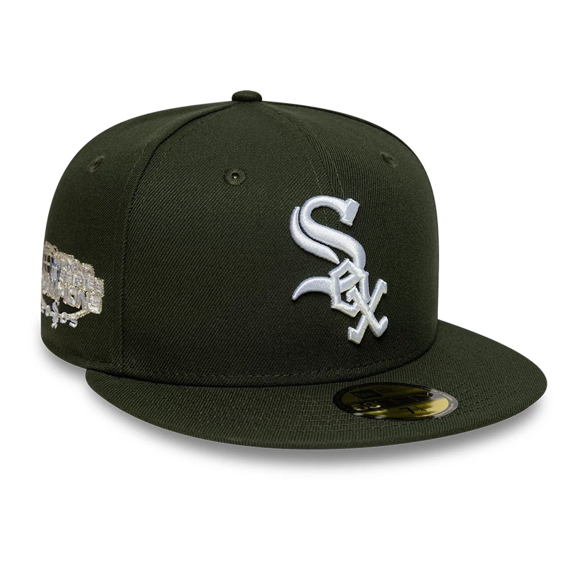 This is a Chicago White Sox MLB Dark Green 59FIFTY Fitted Cap 1