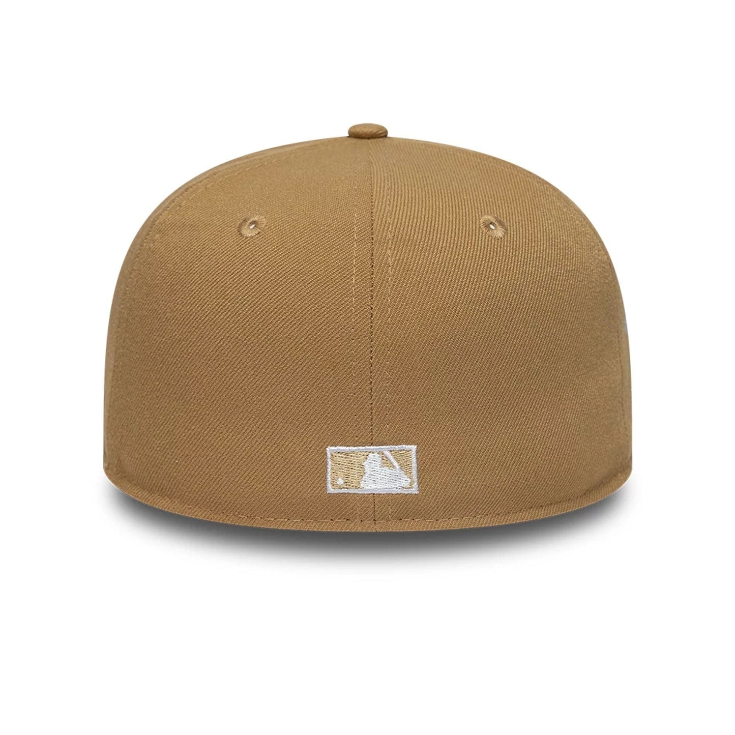This is a Atlanta Braves MLB Beige 59FIFTY Fitted Cap 6