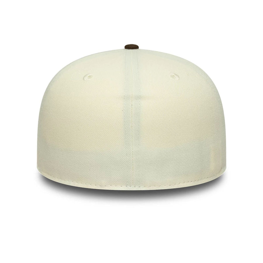 This is a  New Era Cream 59FIFTY A-Frame Fitted Cap 7