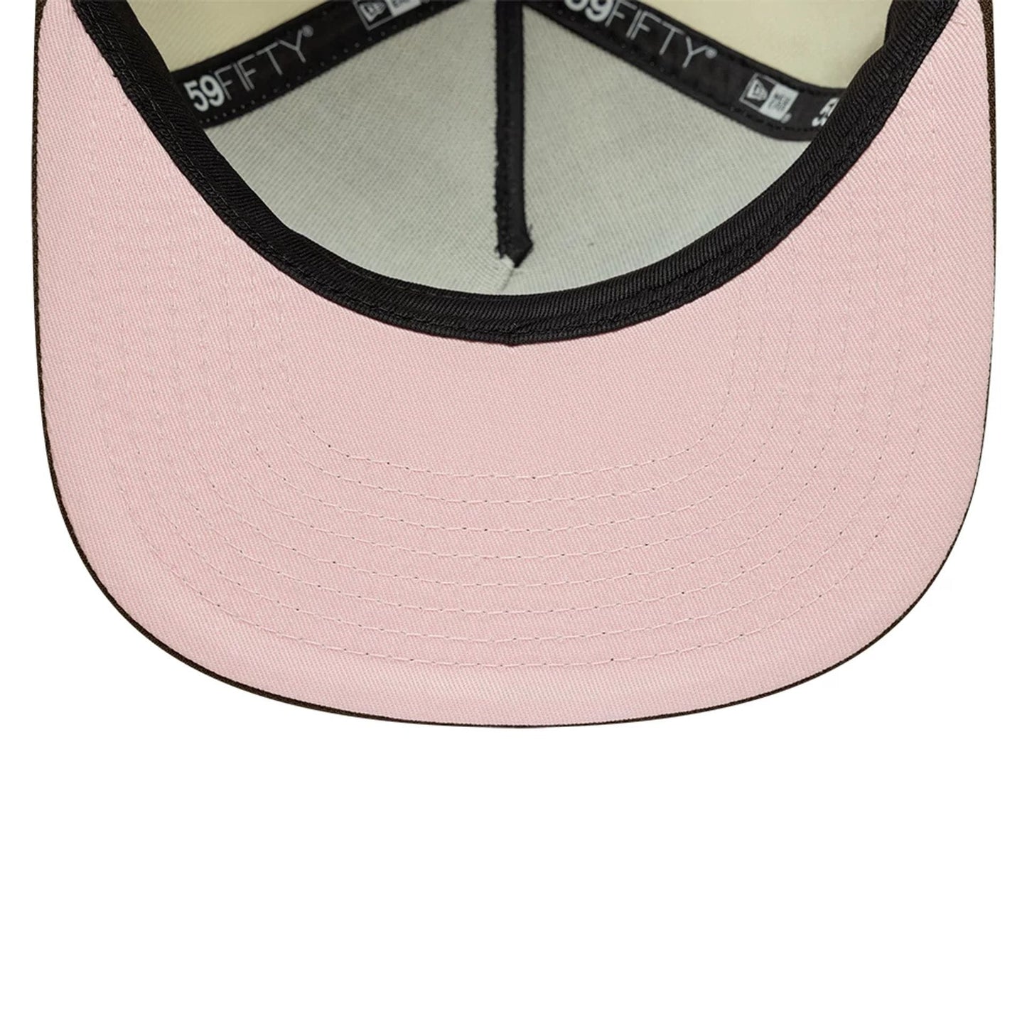 This is a  New Era Cream 59FIFTY A-Frame Fitted Cap 2