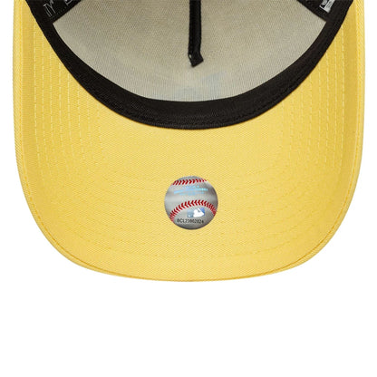 This is a LA Dodgers MLB Yellow 9FORTY A-Frame Adjustable Cap 7