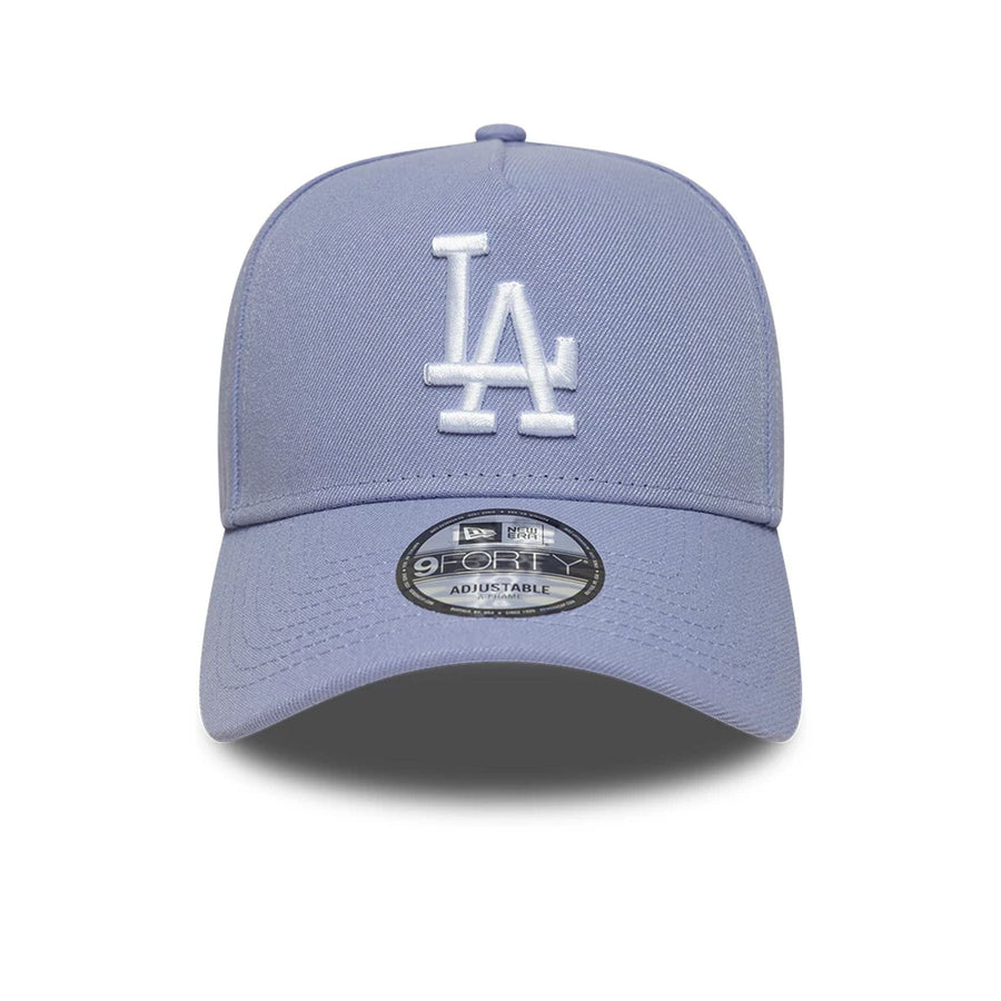 This is a LA Dodgers MLB Pastel Purple 9FORTY A-Frame Adjustable Cap 2