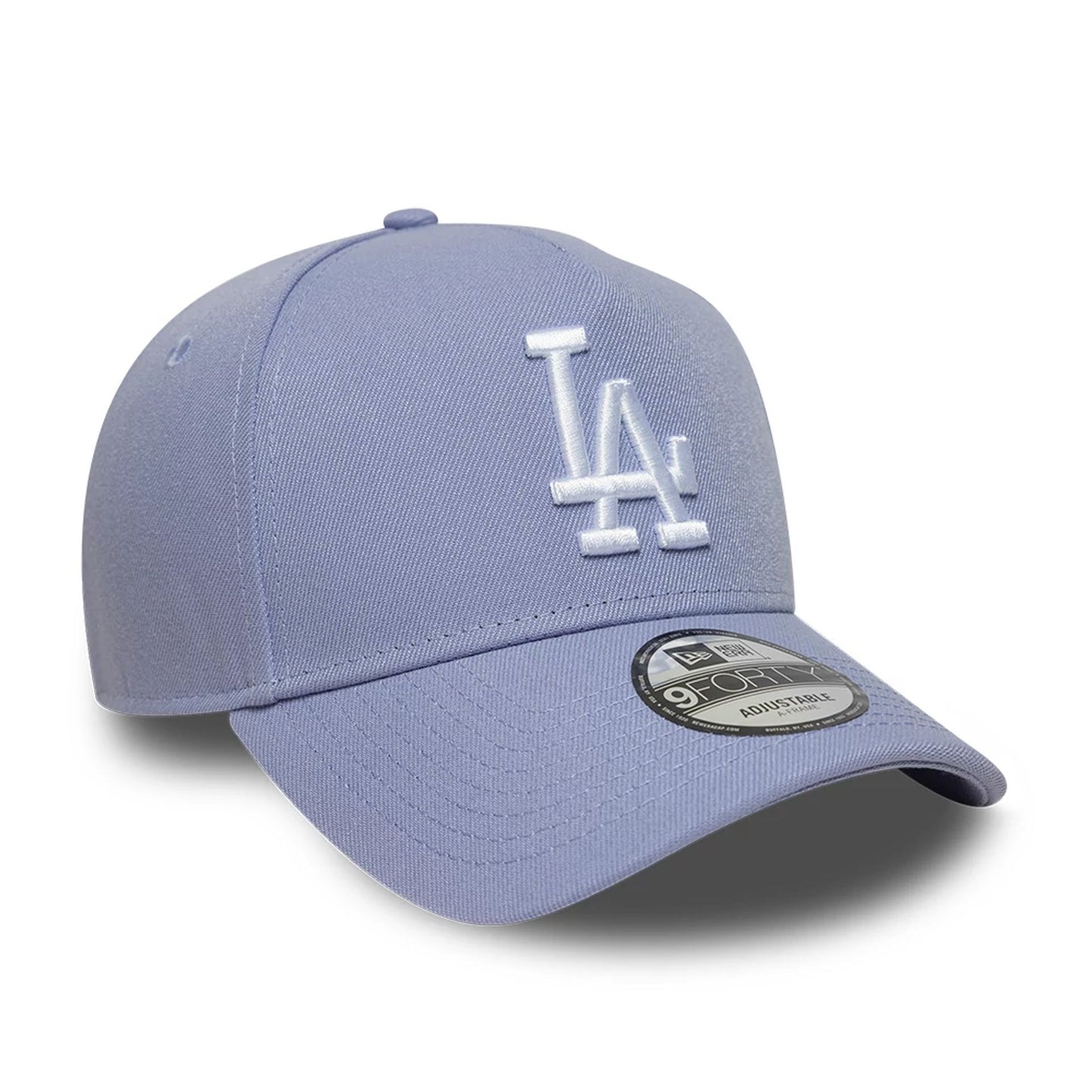 This is a LA Dodgers MLB Pastel Purple 9FORTY A-Frame Adjustable Cap 3