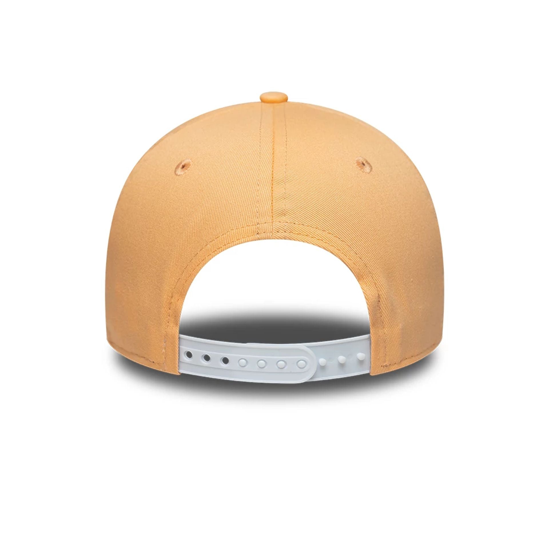 This is a New York Yankees MLB Pastel Orange 9FORTY A-Frame Adjustable Cap 4