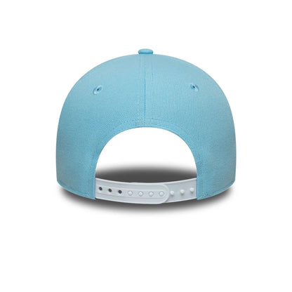 This is a New York Yankees MLB Pastel Blue 9FORTY A-Frame Adjustable Cap 4