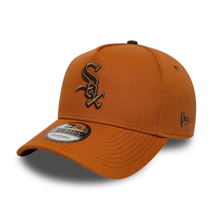 This is a Chicago White Sox MLB Brown 9FORTY A-Frame Adjustable Cap 1