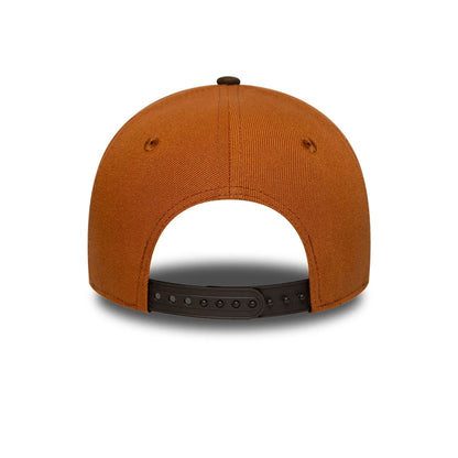 This is a  New Era Brown 9FORTY A-Frame Adjustable Cap 4