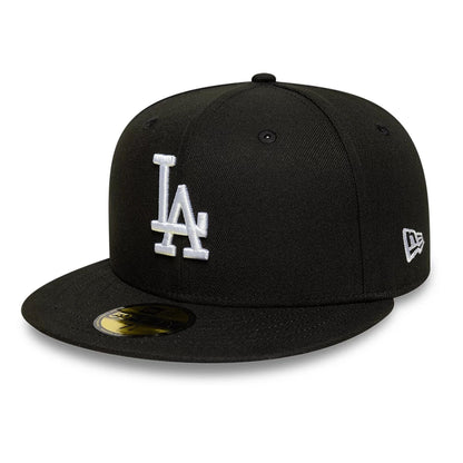 This is a LA Dodgers MLB Black 59FIFTY Fitted Cap 1