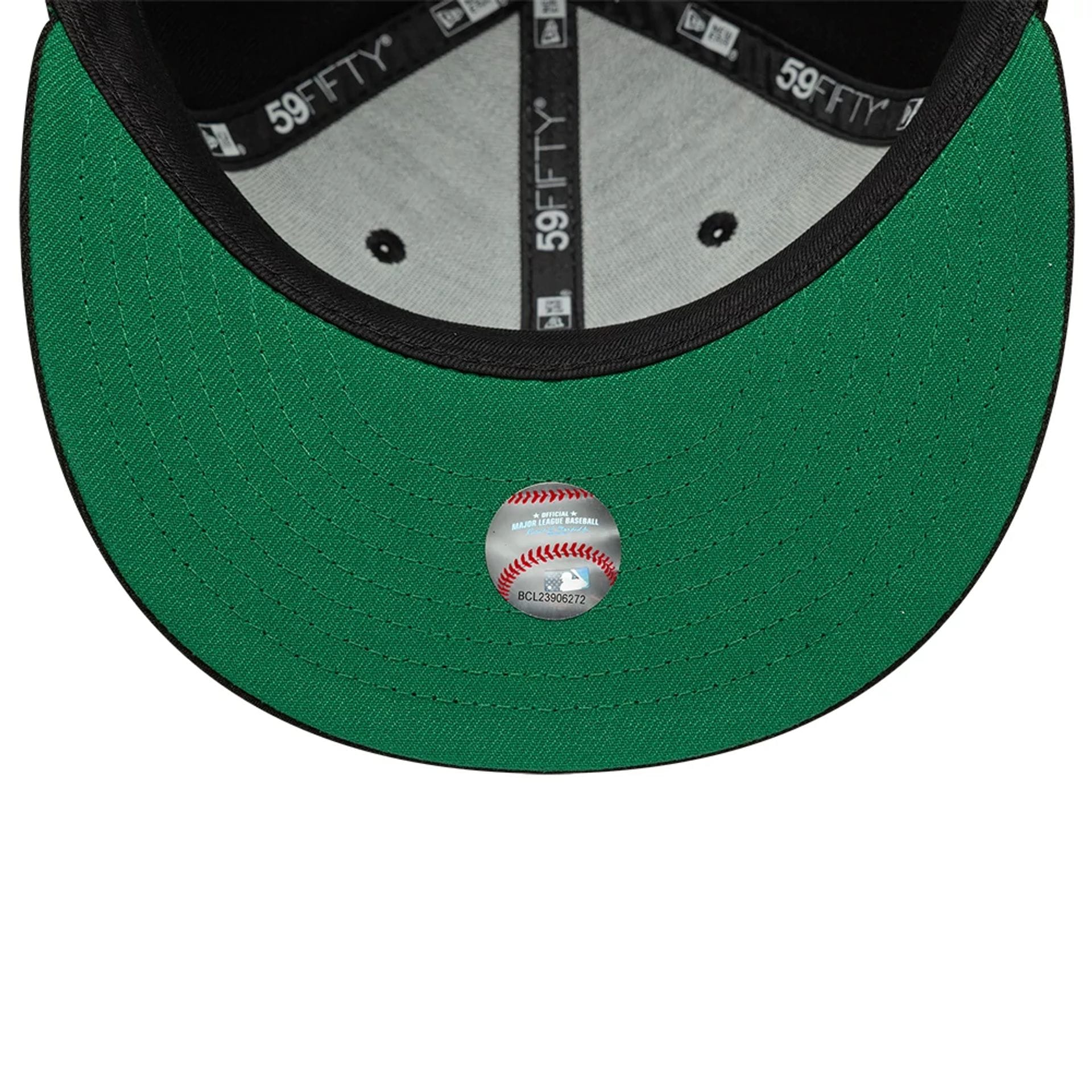 This is a LA Dodgers MLB Black 59FIFTY Fitted Cap 2