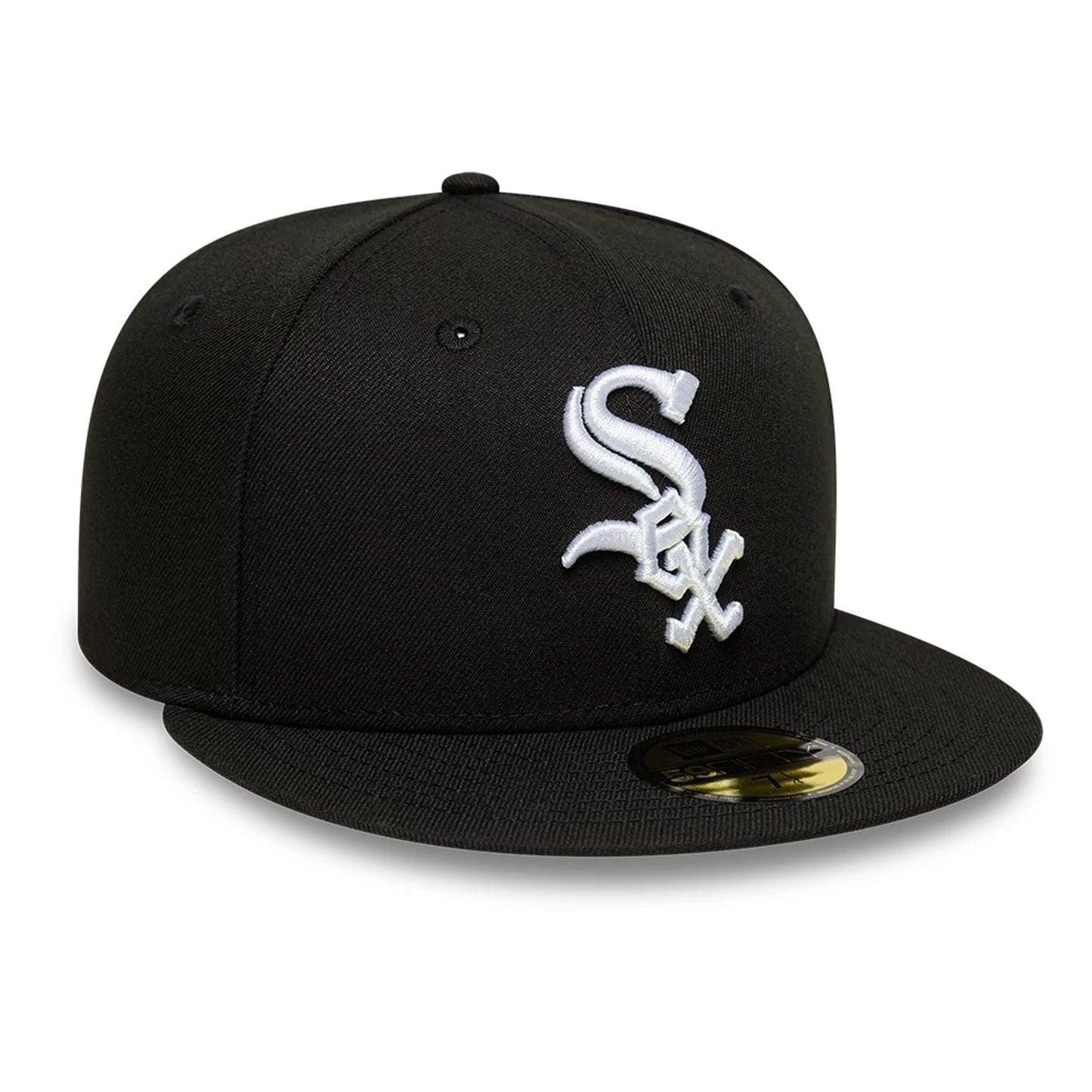 This is a Chicago White Sox MLB Black 59FIFTY Fitted Cap 4