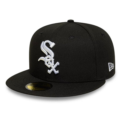 This is a Chicago White Sox MLB Black 59FIFTY Fitted Cap 1