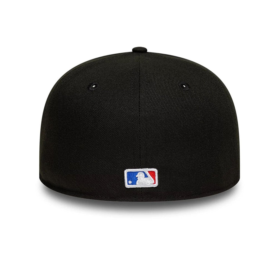 This is a Atlanta Braves MLB Black 59FIFTY Fitted Cap 5