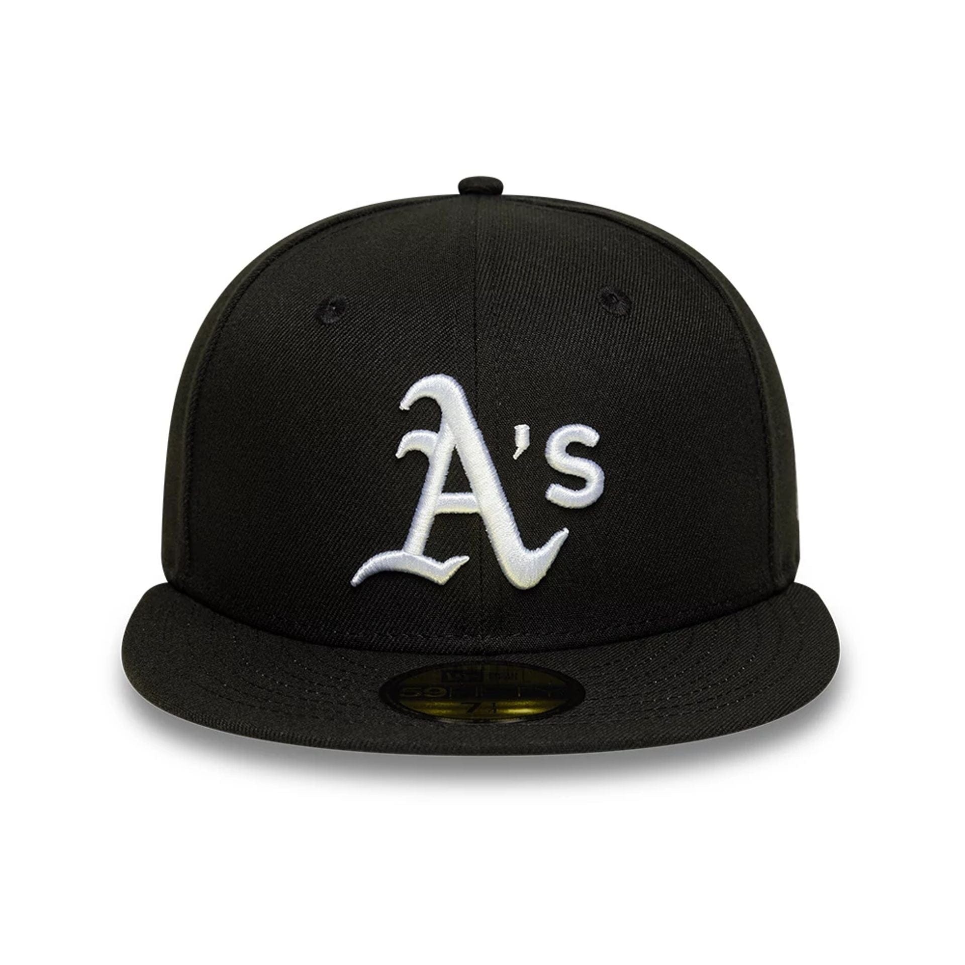 This is a Oakland Athletics MLB Black 59FIFTY Fitted Cap 3