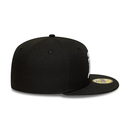 This is a Oakland Athletics MLB Black 59FIFTY Fitted Cap 6