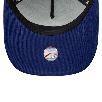 This is a New York Yankees MLB Dark Blue 9FORTY A-Frame Adjustable Cap 5