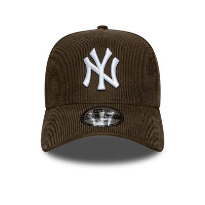 This is a New York Yankees MLB Cord Brown 9FORTY A-Frame Adjustable Cap 3