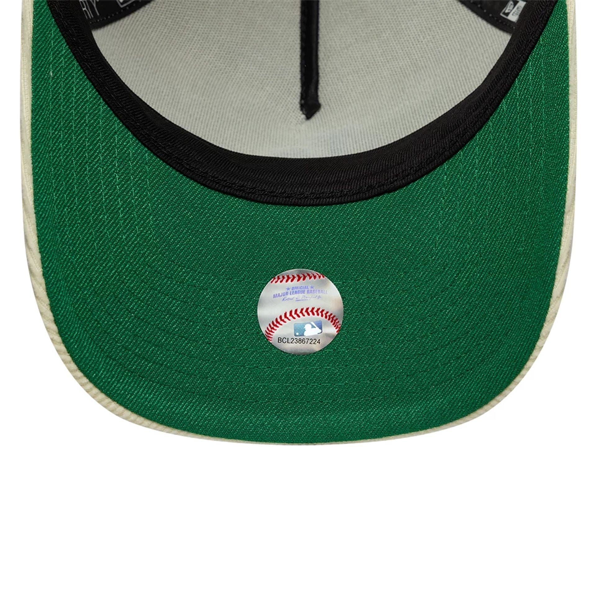 This is a LA Dodgers MLB Cord Cream 9FORTY A-Frame Adjustable Cap 2