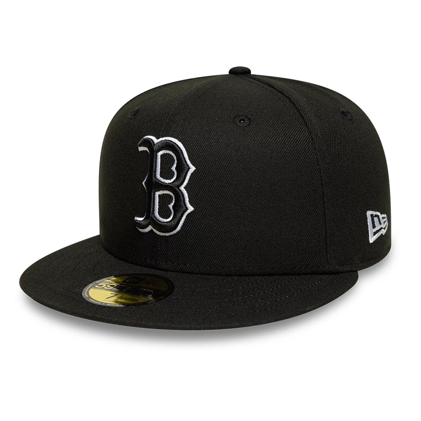 This is a Boston Red Sox MLB Black 59FIFTY Fitted Cap 1