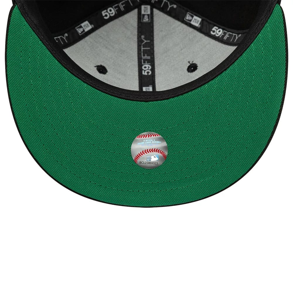 This is a New York Mets MLB Black 59FIFTY Fitted Cap 2