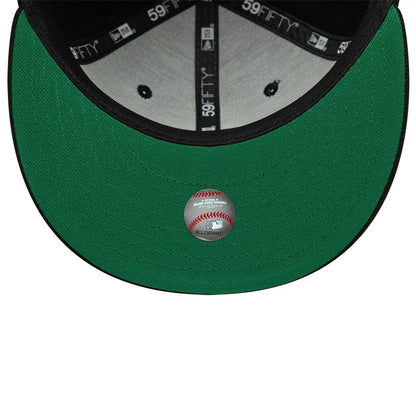 This is a Colorado Rockies MLB Black 59FIFTY Fitted Cap 2