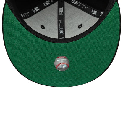 This is a Colorado Rockies MLB Black 59FIFTY Fitted Cap 2
