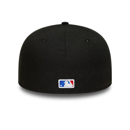 This is a LA Angels MLB Black 59FIFTY Fitted Cap 5
