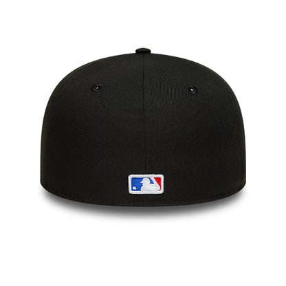 This is a LA Angels MLB Black 59FIFTY Fitted Cap 5