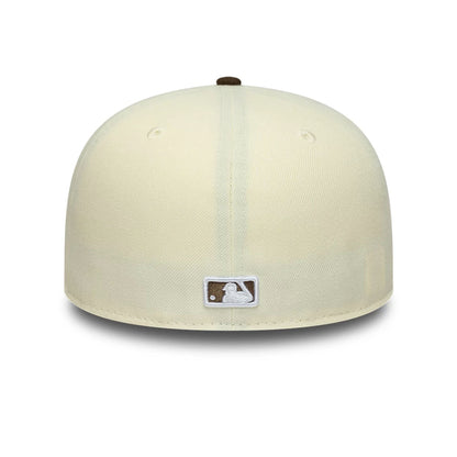 This is a Boston Red Sox MLB Cream 59FIFTY A-Frame Fitted Cap 5