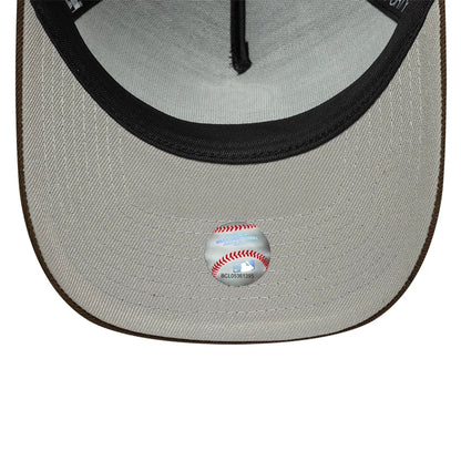 This is a Seattle Mariners MLB Dark Brown 9FORTY A-Frame Adjustable Cap 2