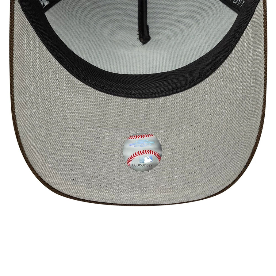 This is a Seattle Mariners MLB Dark Brown 9FORTY A-Frame Adjustable Cap 2