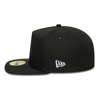 This is a  New Era Black 59FIFTY A-Frame Fitted Cap 4