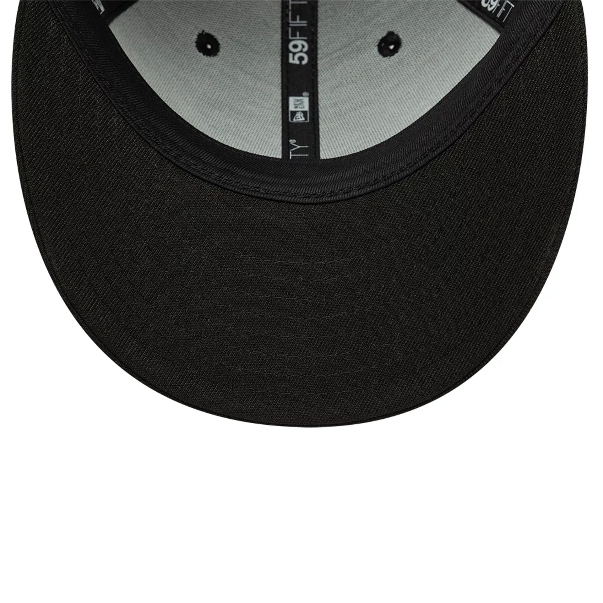 This is a  New Era Black Low Profile 59FIFTY Fitted Cap 7