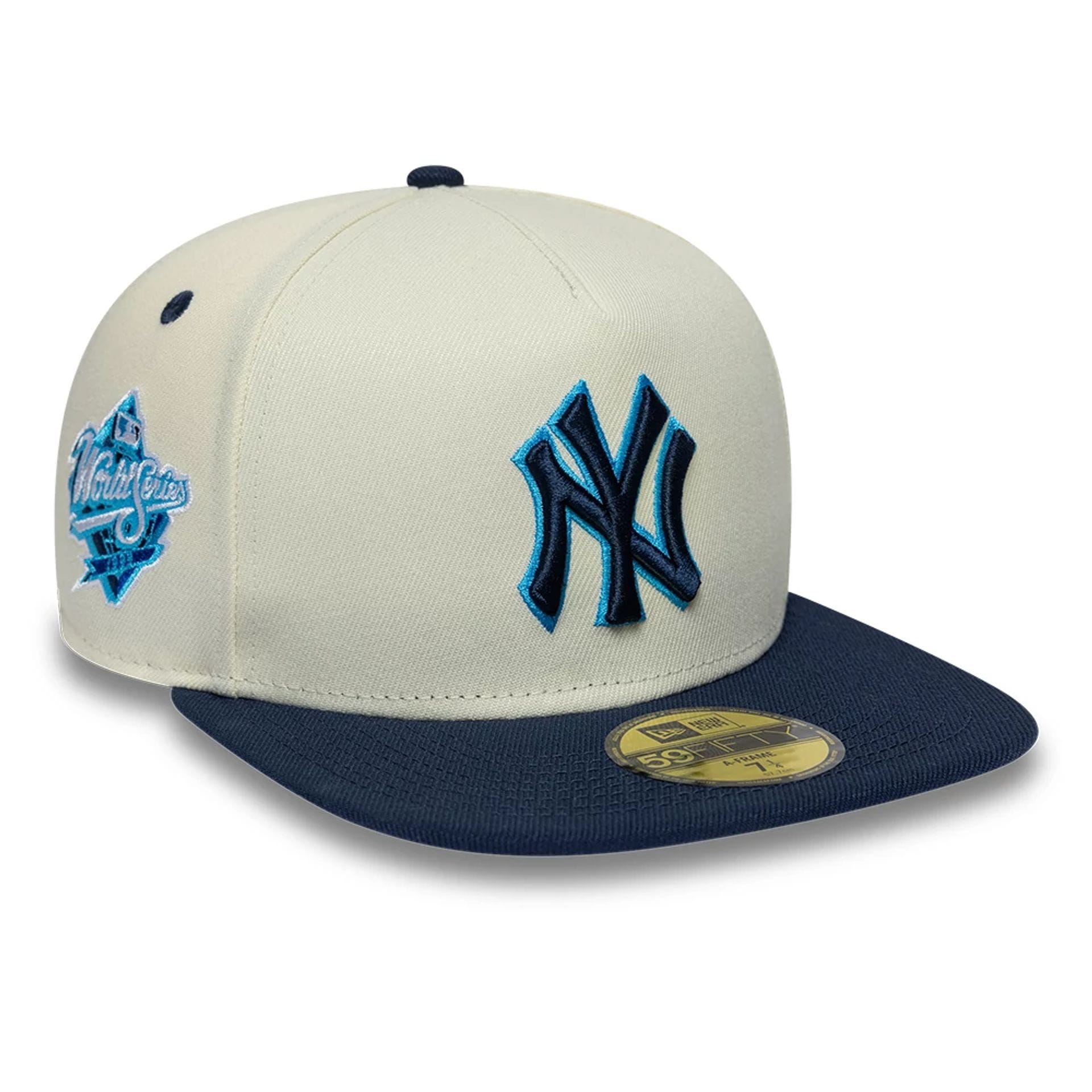 MLB New York Yankees White 59FIFTY A-Frame Fitted Cap | NEC EU
