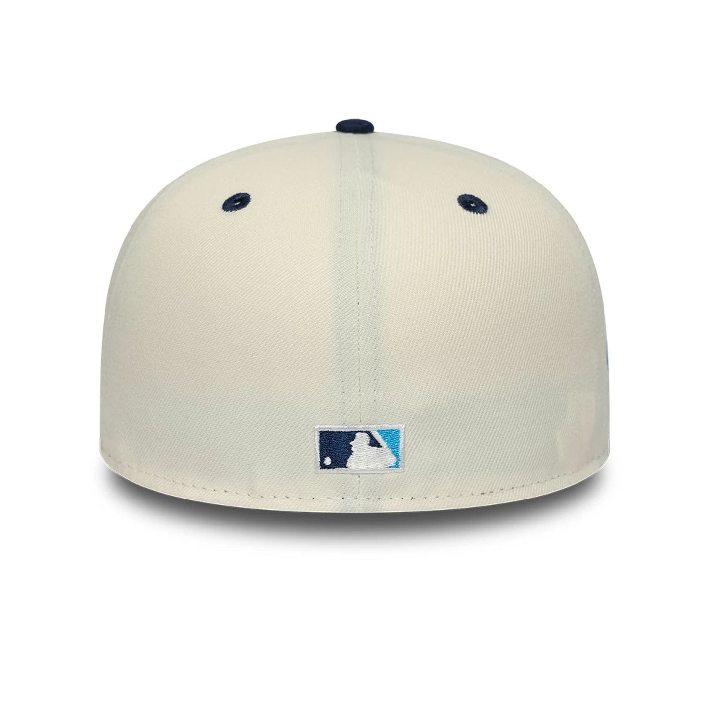 Pictured is this LA Dodgers MLB White 59FIFTY A-Frame Fitted cap. 7