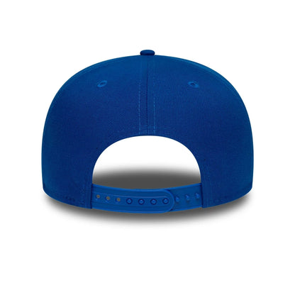 Pictured is this MLB Upside Down New York Mets 9FIFTY Snapback cap in blue. 7