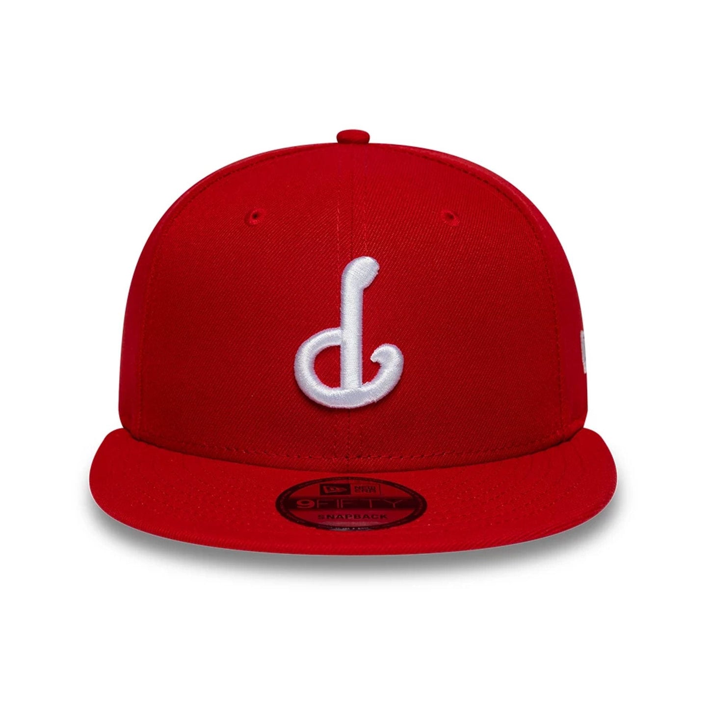 Pictured is this MLB Upside Down Philadelphia Phillies 9FIFTY Snapback cap in red. 2