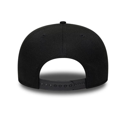 Pictured is this MLB Kanji LA Dodgers 9FIFTY Snapback Adjustable cap in black. 7