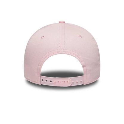 Pictured is this MLB Heart LA Angels 9FORTY A-Frame Adjustable cap in pink. 7
