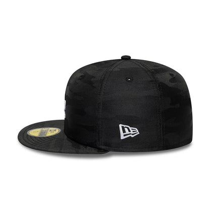 Pictured is this MLB Camo LA Dodgers 59FIFTY Fitted cap in black. 5