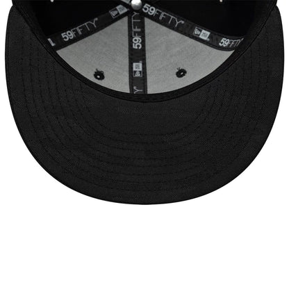 Pictured is this New Era Camo 59FIFTY Fitted cap in black. 7