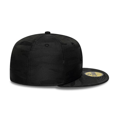 Pictured is this New Era Camo 59FIFTY Fitted cap in black. 6