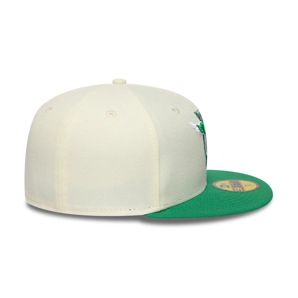 Pictured is this  NFL City Originals Philadelphia Eagles 59FIFTY Fitted cap in cream. 7