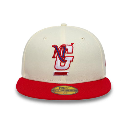 Pictured is this  NFL City Originals New York Giants 59FIFTY Fitted cap in cream. 5