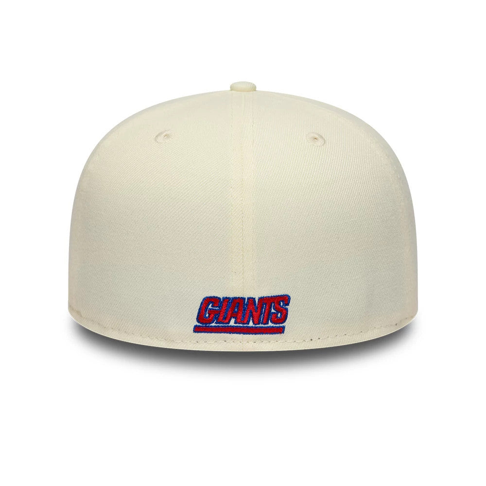 Pictured is this  NFL City Originals New York Giants 59FIFTY Fitted cap in cream. 4
