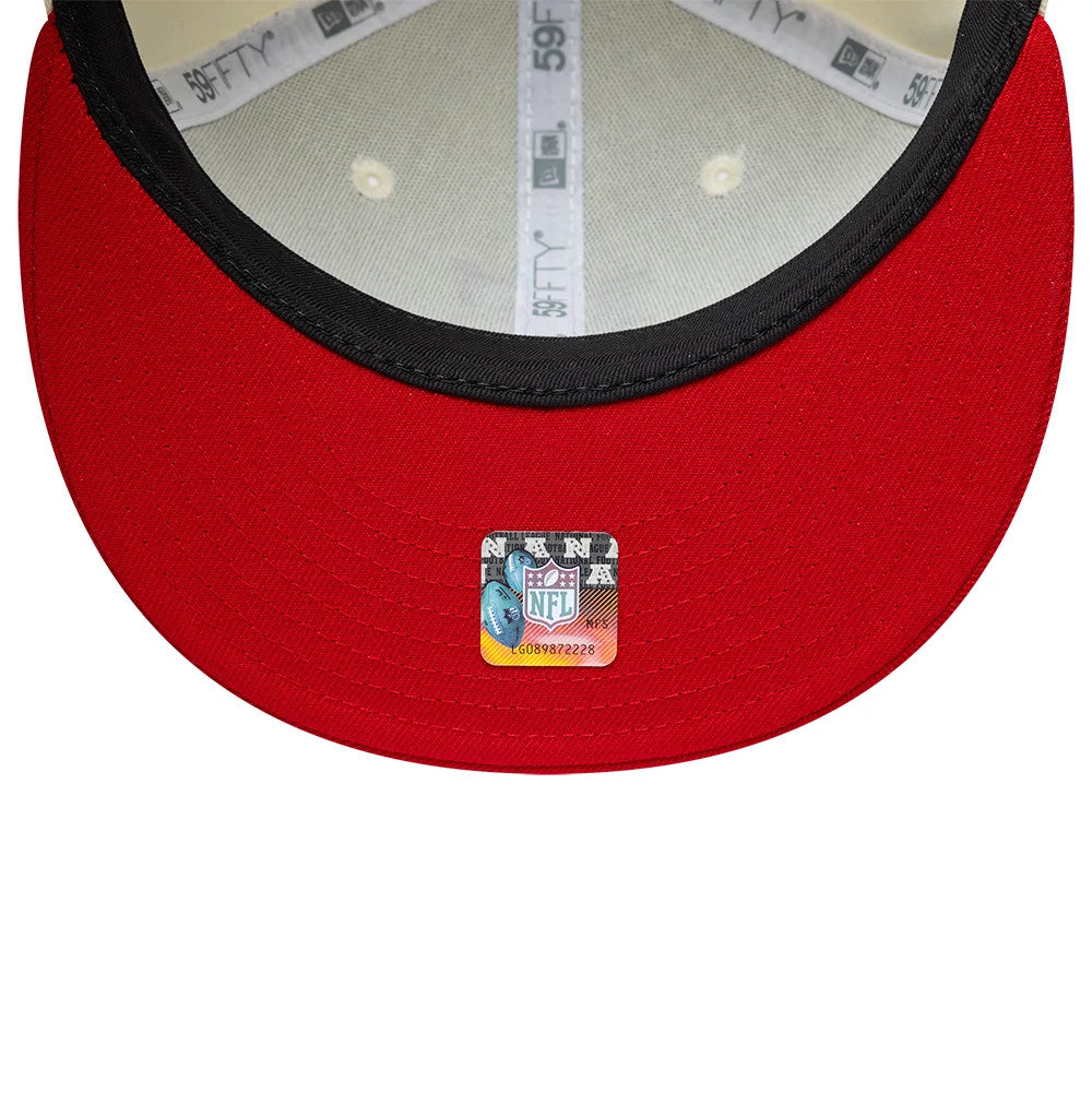 Pictured is this  NFL City Originals New York Giants 59FIFTY Fitted cap in cream. 2